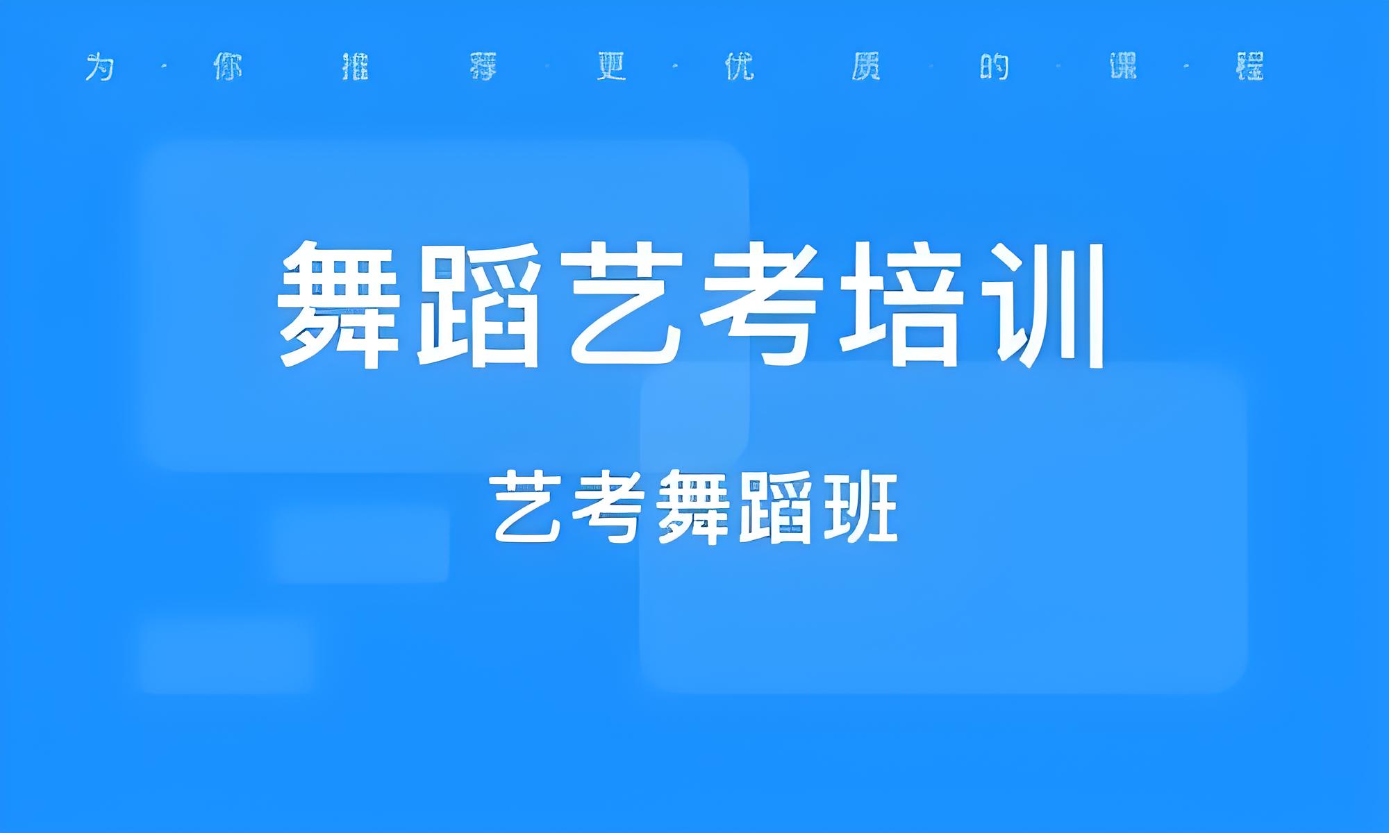 国内艺术培优舞蹈艺考培训机构十大排名推荐一览